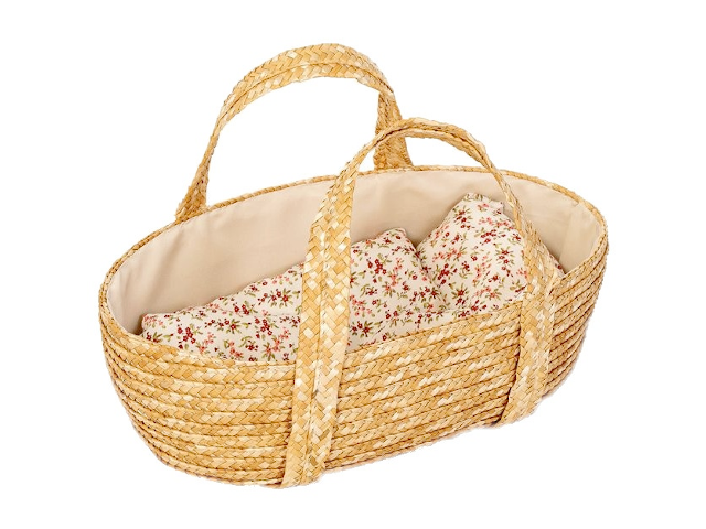 Puppentragetasche (35 cm) inkl. Kissen und Decke