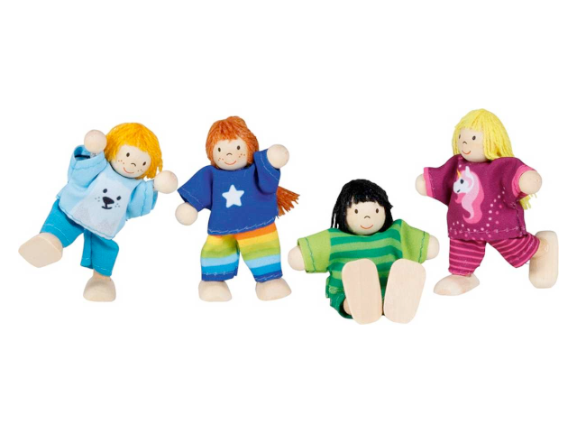 Biegepuppen Kinder-Clique