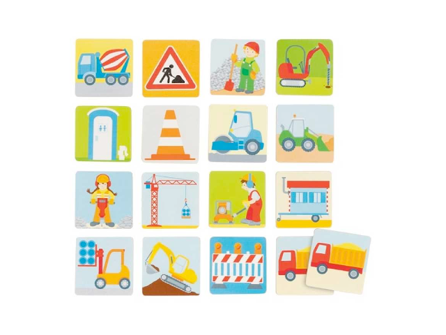 Memospiel Baustelle