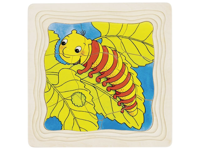 Schichtenpuzzle Schmetterling 44tlg - 2
