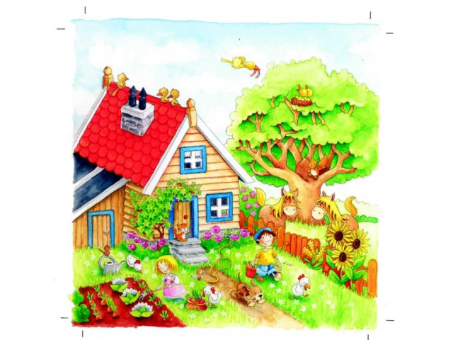 Schichtenpuzzle Jahreszeiten - 1