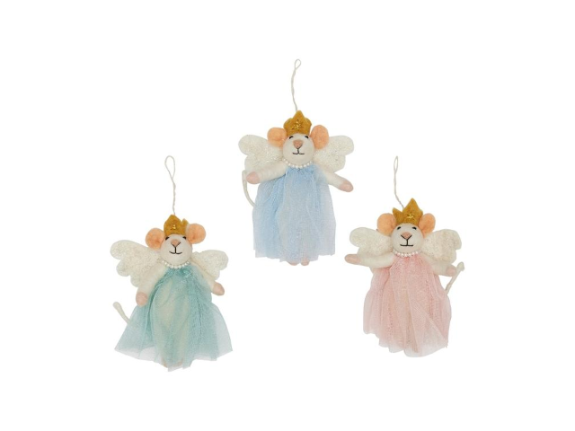 Filz Anhänger Princess Mouse