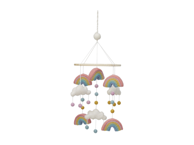 Filz Mobile Five Rainbows