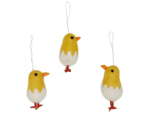Filz Hänger Baby Chick