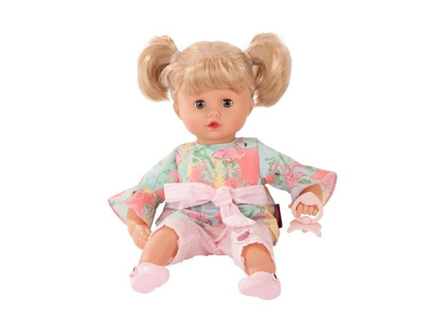 Götz Muffin blonde Haare rosa 33cm