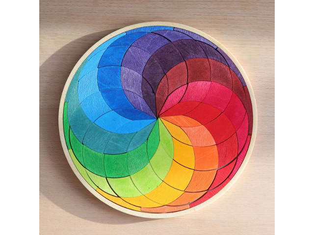 Kleine Farbspirale