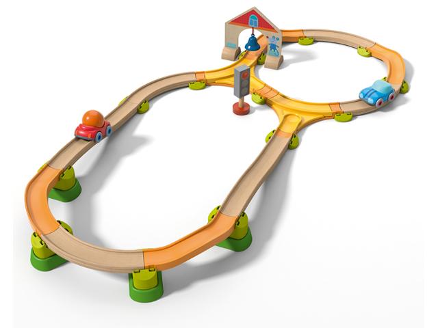 Kullerbü Spielbahn Kringelringel