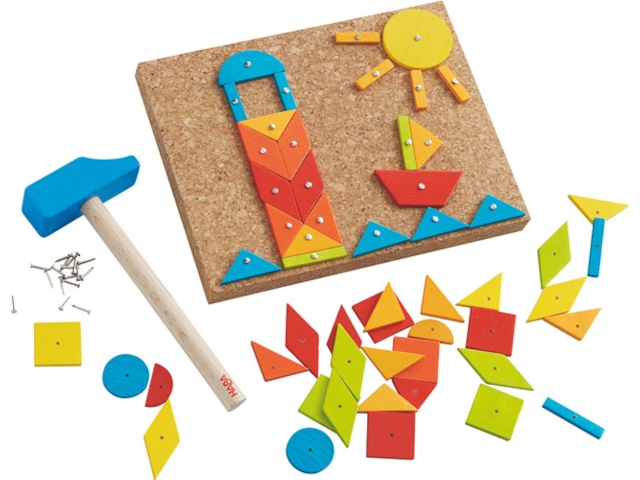 Nagelspiel Kunterbunt