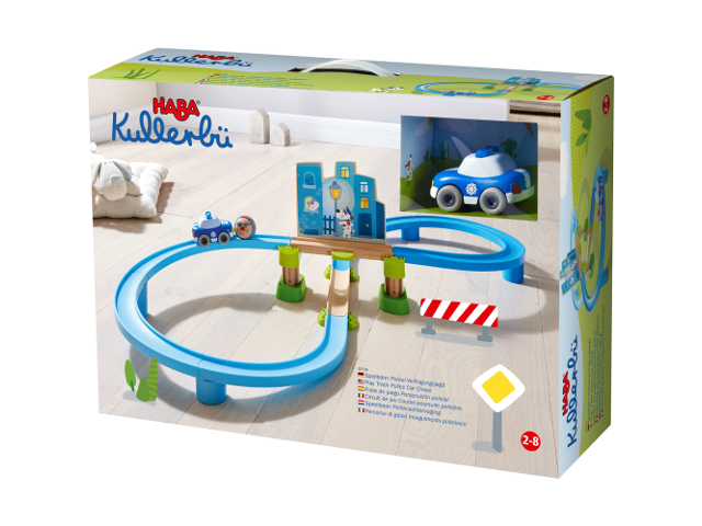 Kullerbü – Spielbahn Polizei-Verfolgungsjagd **