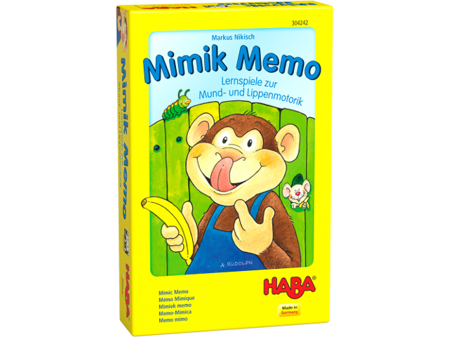 Mimik Memo – Lernspiele zur Mund- und Lippenmotorik