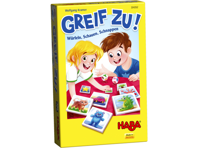 Greif zu! - Würfeln, schauen, schnappen