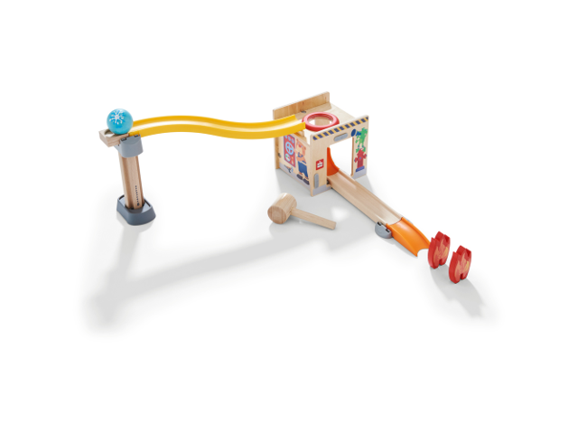 Kullerbü – Themenset Feuerwehr-Klopfhaus **