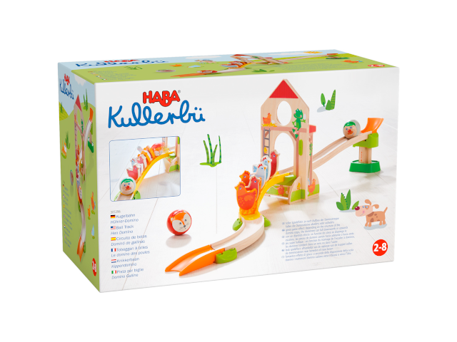 Kullerbü - Kugelbahn Hühner-Domino **