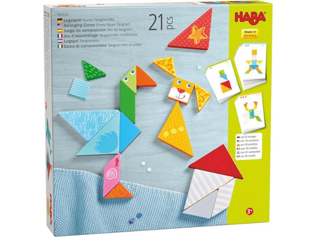 Legespiel Bunter Tangram-Mix