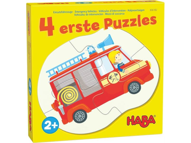 4 erste Puzzles – Einsatzfahrzeuge