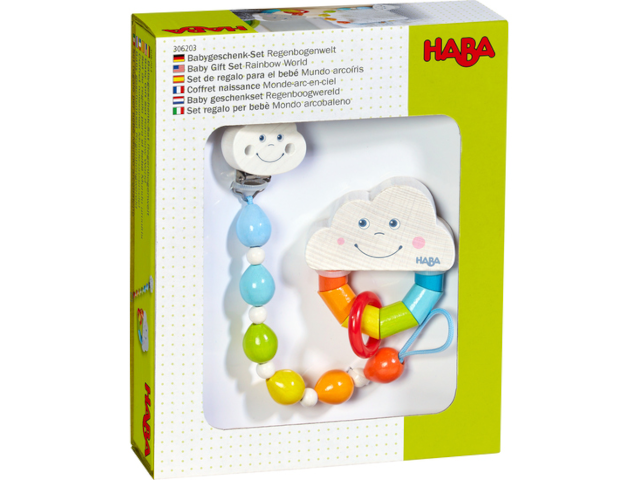 Babygeschenk-Set Regenbogenwelt ** - 0