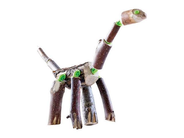Terra Kids-Konstruktions-Set Dinosaurier