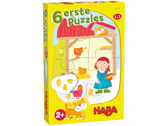 6 erste Puzzles – Bauernhof
