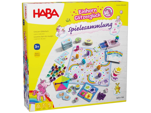 Einhorn Glitzerglück – Spielesammlung