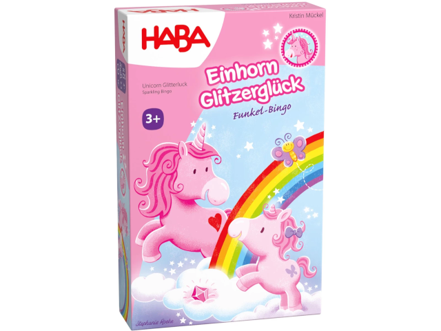 Einhorn Glitzerglück – Funkel-Bingo