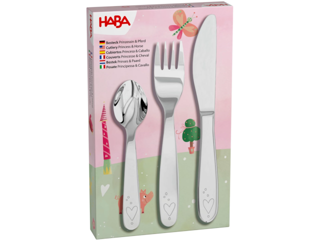 Besteck Prinzessin und Pferd