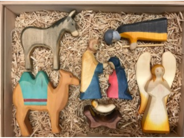 Weihnachtsset, Krippenfigurenset 17-teilig - 0