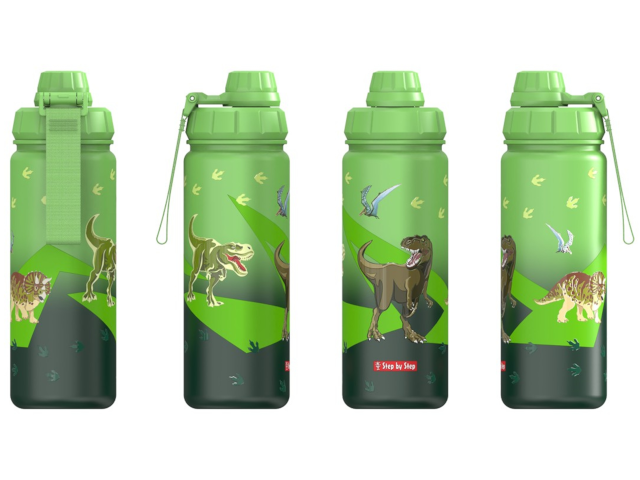 Edelstahl-Trinkflasche `Dino`