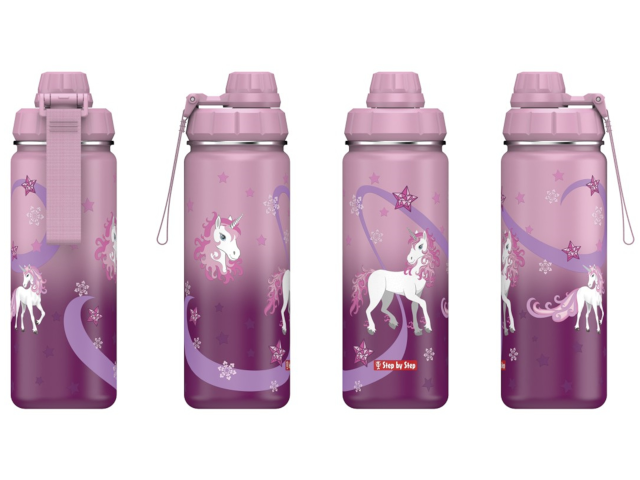 Edelstahl-Trinkflasche `Sweet Unicorn`