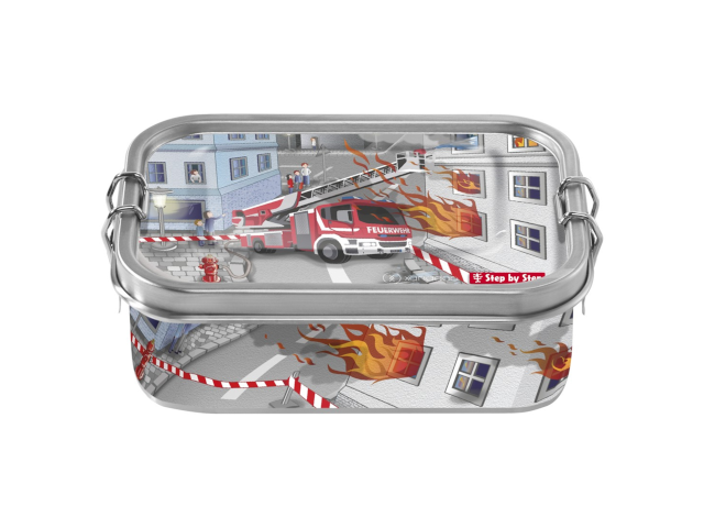 Edelstahl-Lunchbox `Fire Engine Brandon`