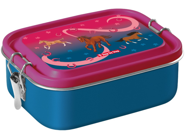 Edelstahl-Lunchbox `Wild Horses`
