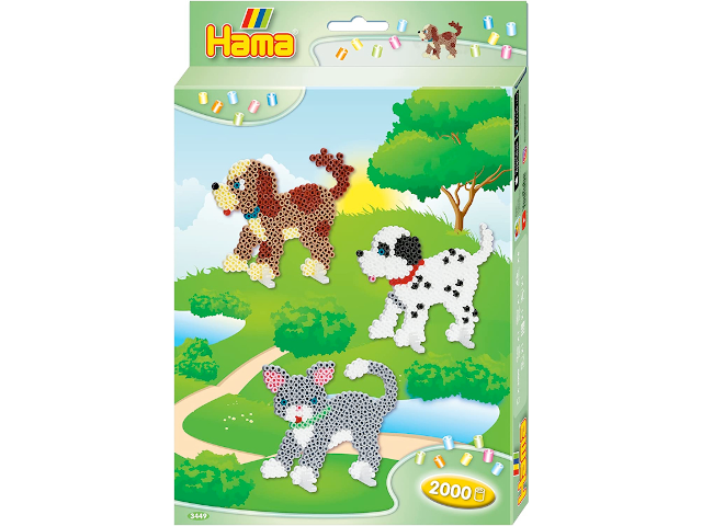 Hama kleine Geschenkpackung Hunde und Katze