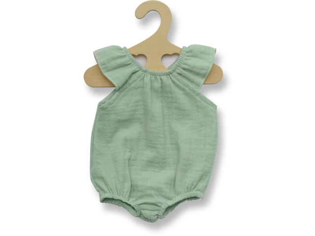 Puppen-Body mit Rüschen, Gr. 28-35cm