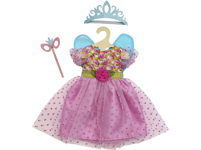 Puppenkleid `Prinzessin Lillifee`, 3-teilig, Gr. 28-35 cm