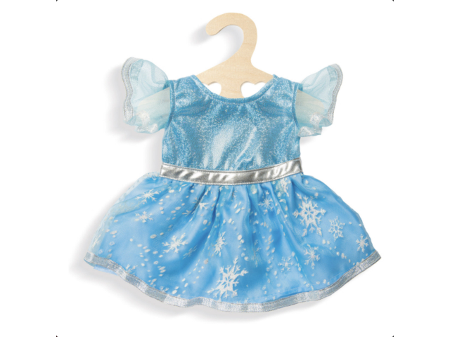 Kleid Eis-Prinzessin, Gr. 35-45 cm
