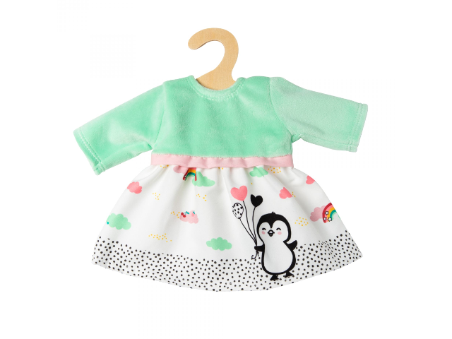 Kleid `Pinguin Pünktchen`, Gr. 28-35 cm