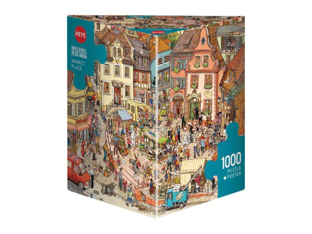 Market Place Triangular 1000 Teile