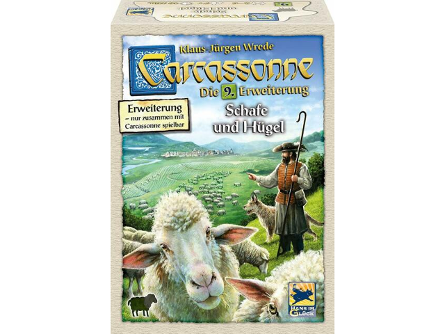 Carcassonne, Schafe und Hügel, 9. Erw. (d),