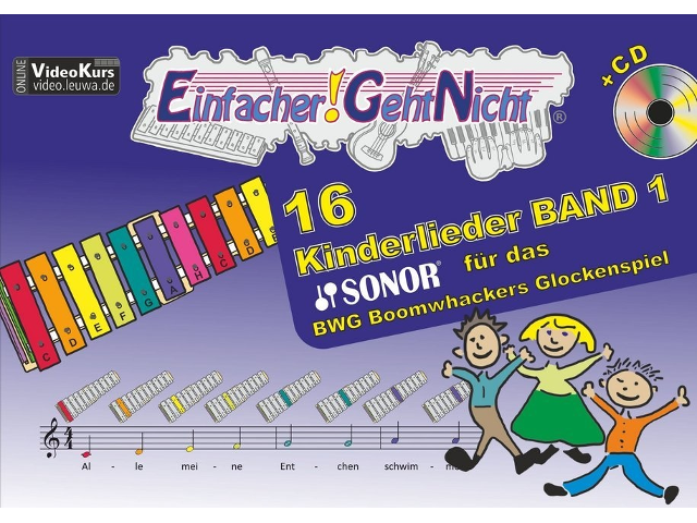 EGN Liederbuch - BWG Boomwhackers Glockenspiel