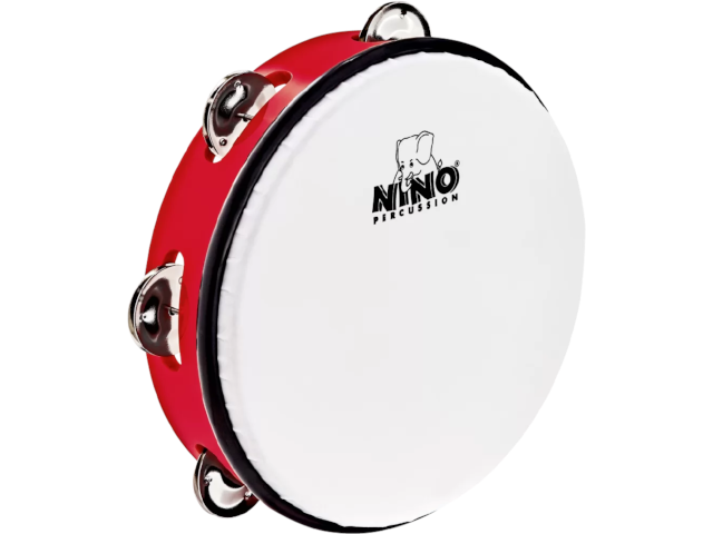 NINO® 8` ABS Tambourine - red