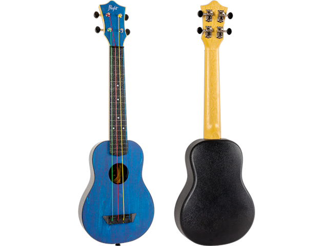 Flight Travel Ukulele - Soprano - ABS - KIDZ