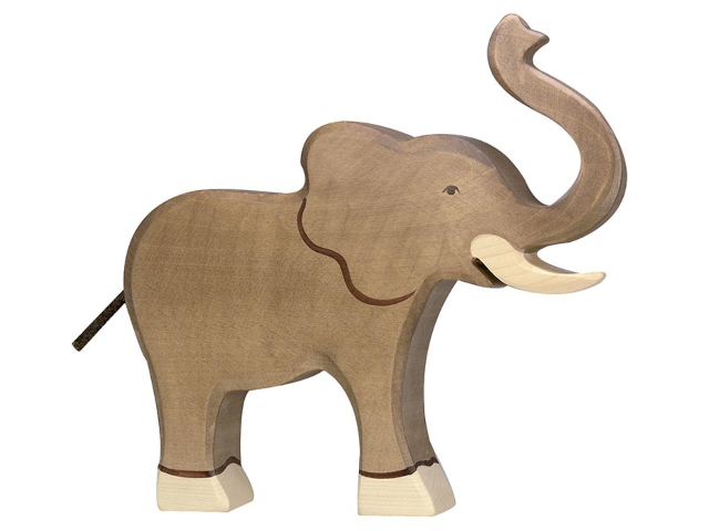 Elefant, Rüssel hoch