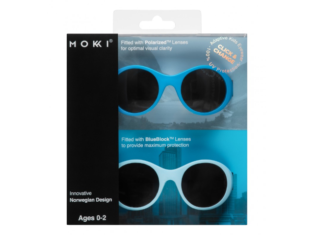 Sunglasses blue 0-2 years click & change