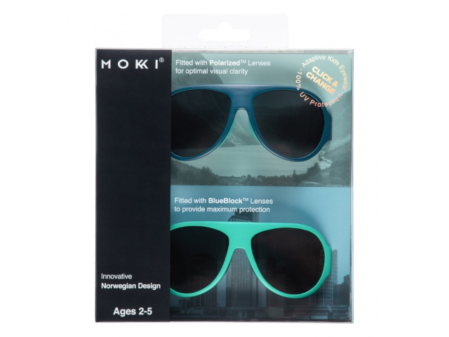Sunglasses blue 2-5 years click & change