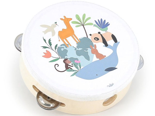 Tamburin Tiere der Welt