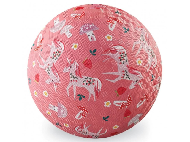 Kautschuk-Ball klein Unicorn Garden 13 cm