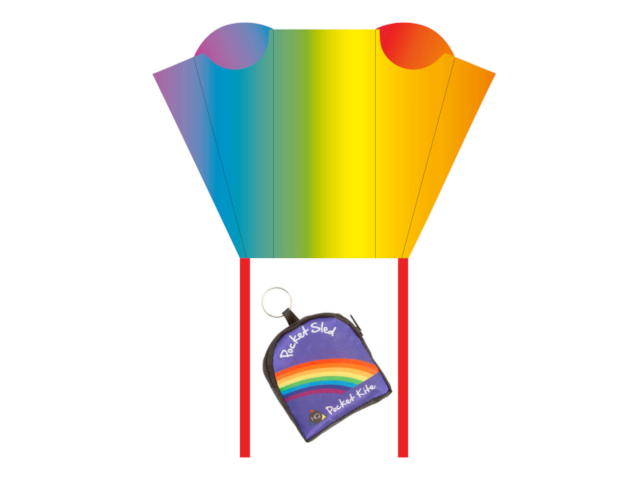 Drachen Pocket Sled Rainbow