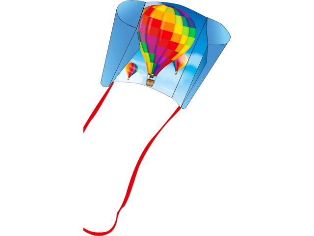 Drachen Sleddy Hot Air Balloon 76x50 cm