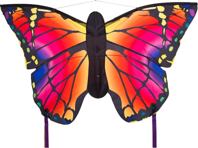 Drachen Butterfly Ruby L 130x80 cm