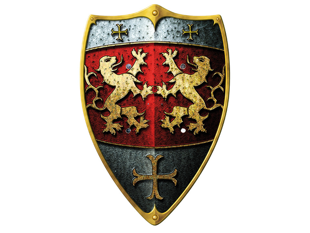 Ritterschild Löwe