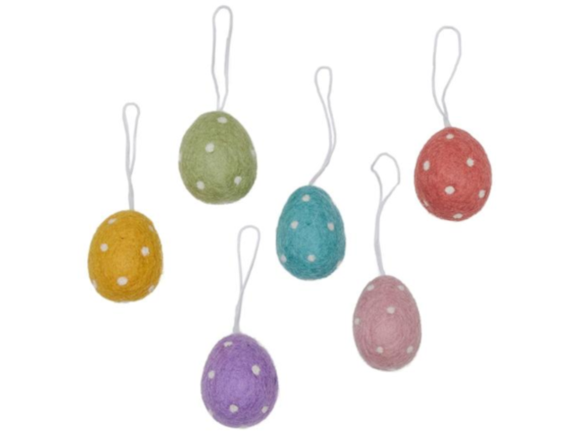 Filz Hänger Spotty Egg